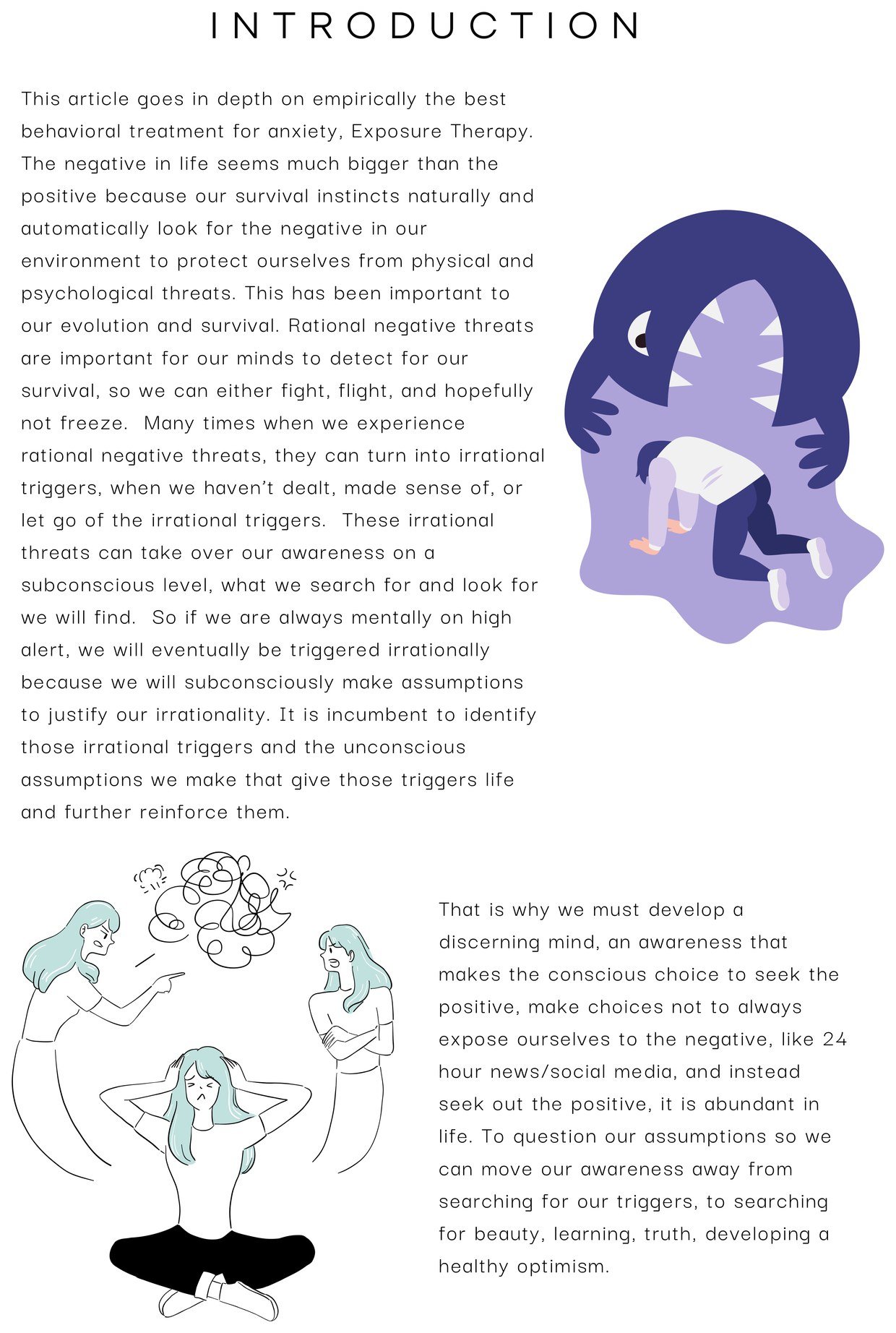 Introduction: why our survival instincts magnify the negative, and how rational threats become irrational triggers — and the case for a discerning mind.